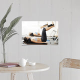 "Women doing pilates" Poster Print - Multi