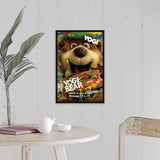 "Yogi Bear - Movie Poster" Black Float Frame Canvas Art