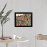 "Zacatecas" Black Framed Print
