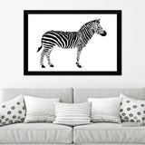 "Zebra (Horizontal)" Print on Acrylic