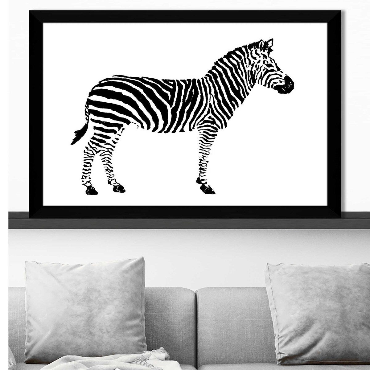 "Zebra (Horizontal)" Print on Acrylic