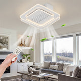 22" Bladeless Ceiling Fan Lights with Remote Control Dimmable - N/A