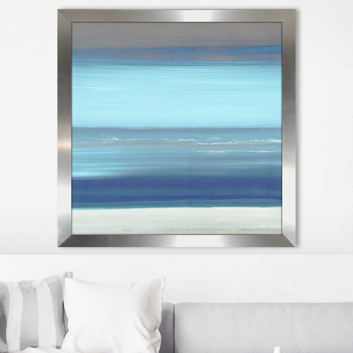 "(Square)" by the Sea II (Square)" by John Butler Print on Acrylic
