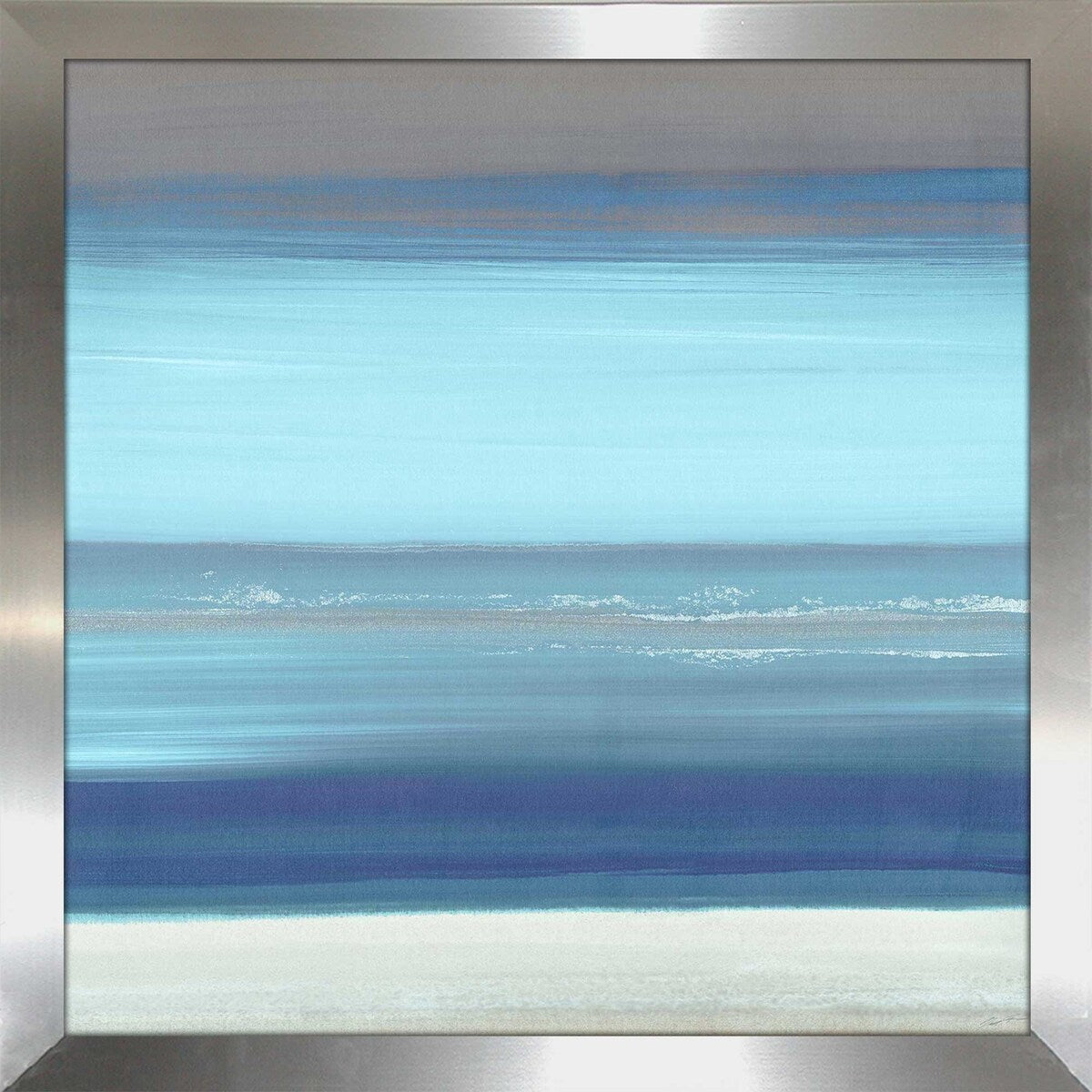 "(Square)" by the Sea II (Square)" by John Butler Print on Acrylic