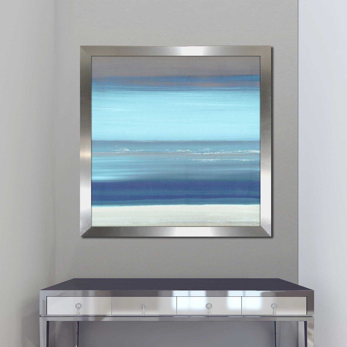 "(Square)" by the Sea II (Square)" by John Butler Print on Acrylic