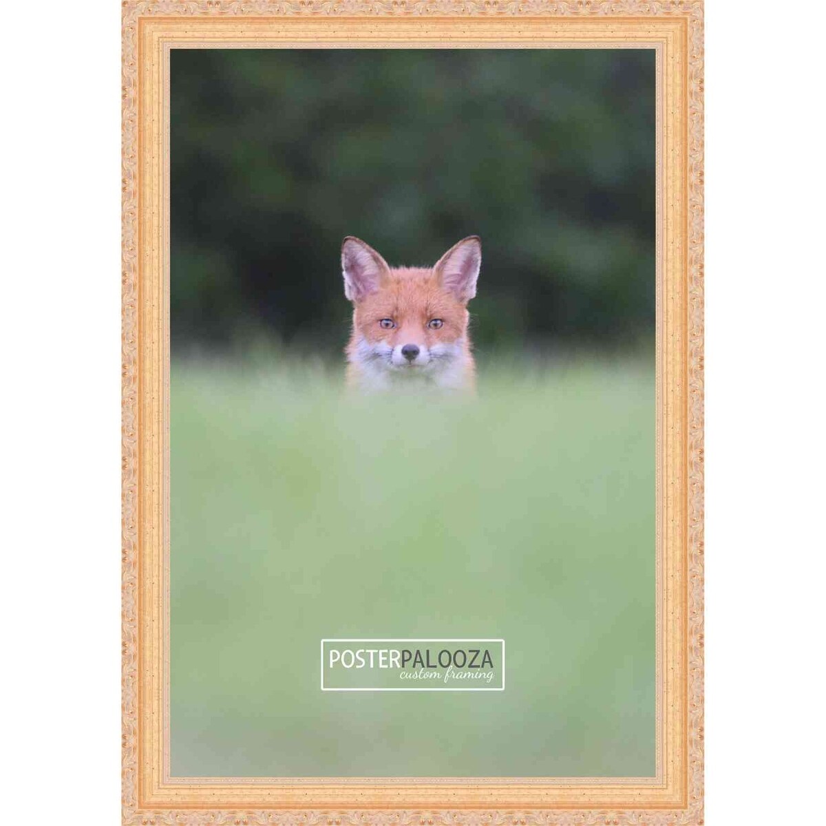 22x12 Traditional Gold Complete Wood Picture Frame with UV Acrylic, Foam Board Backing, & Hardware