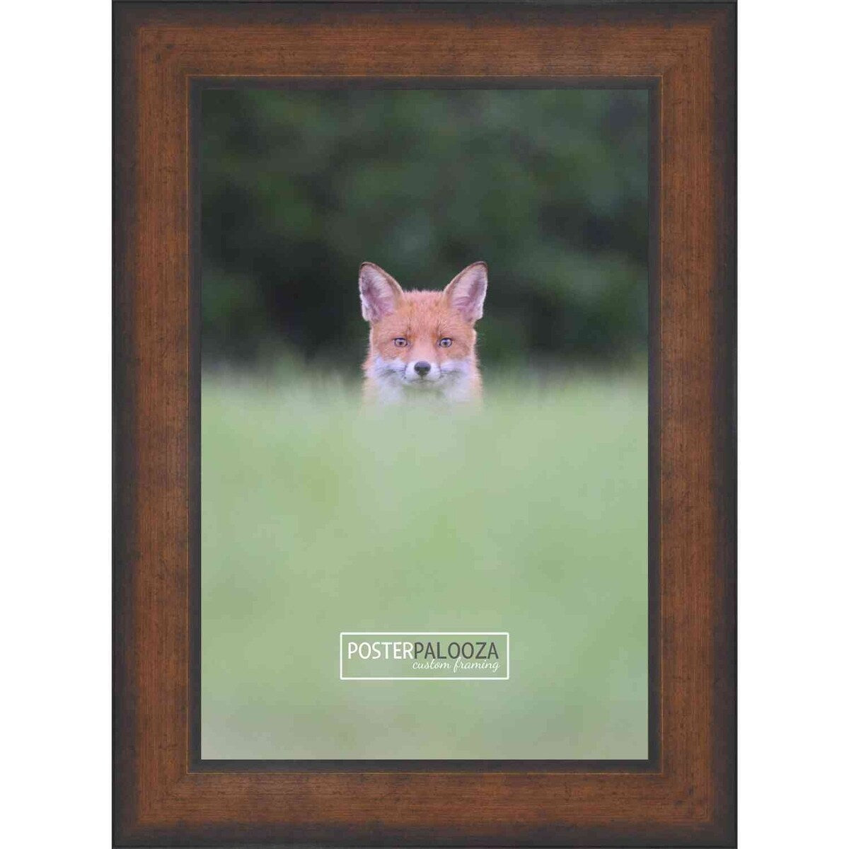22x14 Contemporary Antique Gold Complete Wood Picture Frame with UV Acrylic, Foam Board Backing, & Hardware