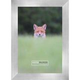 22x16 Contemporary Pewter Complete Wood Picture Frame with UV Acrylic, Foam Board Backing, & Hardware