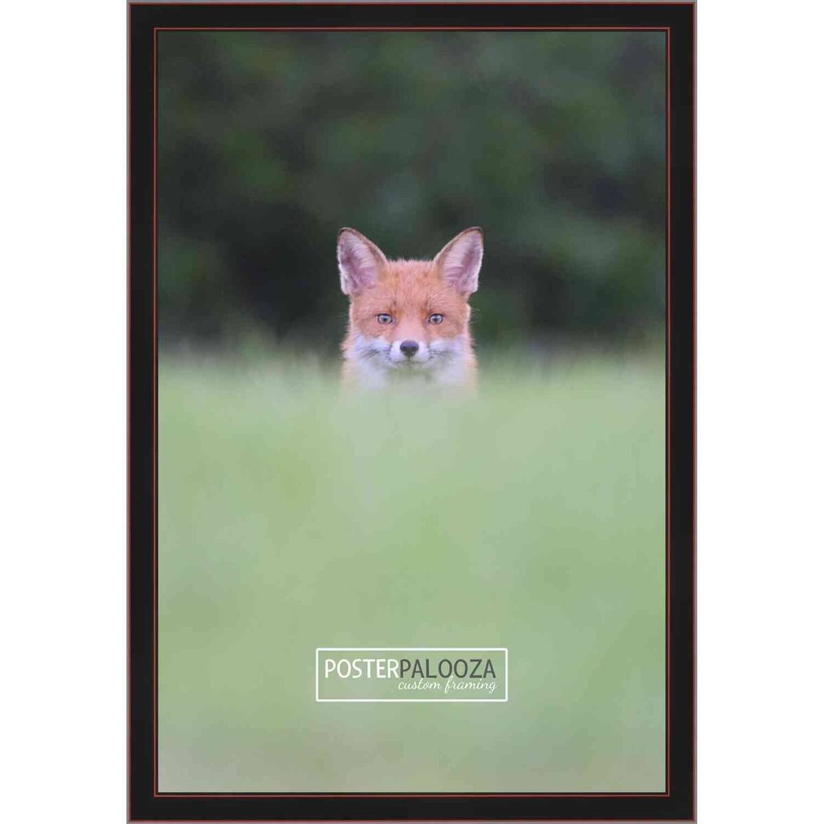 22x17 Contemporary Black Complete Wood Picture Frame with UV Acrylic, Foam Board Backing, & Hardware