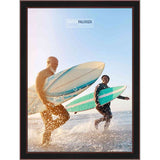 22x17 Contemporary Black Complete Wood Picture Frame with UV Acrylic, Foam Board Backing, & Hardware