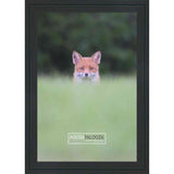 22x17 Contemporary Black Wood Picture Frame - UV Acrylic, Foam Board Backing, & Hanging Hardware Included!