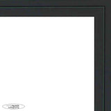 22x17 Contemporary Black Wood Picture Frame - UV Acrylic, Foam Board Backing, & Hanging Hardware Included!