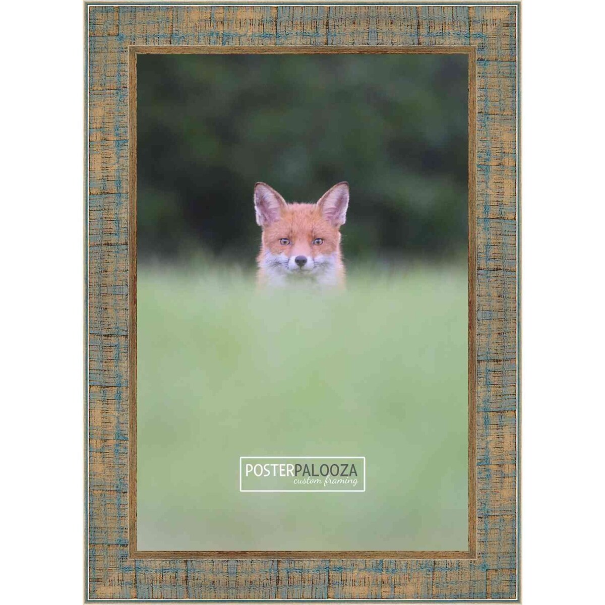 22x26 Distressed/Aged Complete Wood Picture Frame with UV Acrylic, Foam Board Backing, & Hardware