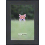 22x32 Contemporary Black Complete Wood Picture Frame with UV Acrylic, Foam Board Backing, & Hardware