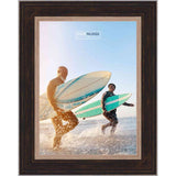 22x32 Traditional Black Complete Wood Picture Frame with UV Acrylic, Foam Board Backing, & Hardware