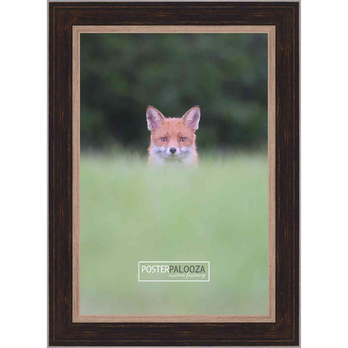 22x32 Traditional Black Complete Wood Picture Frame with UV Acrylic, Foam Board Backing, & Hardware