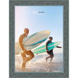 22x34 Rustic Wood Tone Complete Wood Picture Frame with UV Acrylic, Foam Board Backing, & Hardware