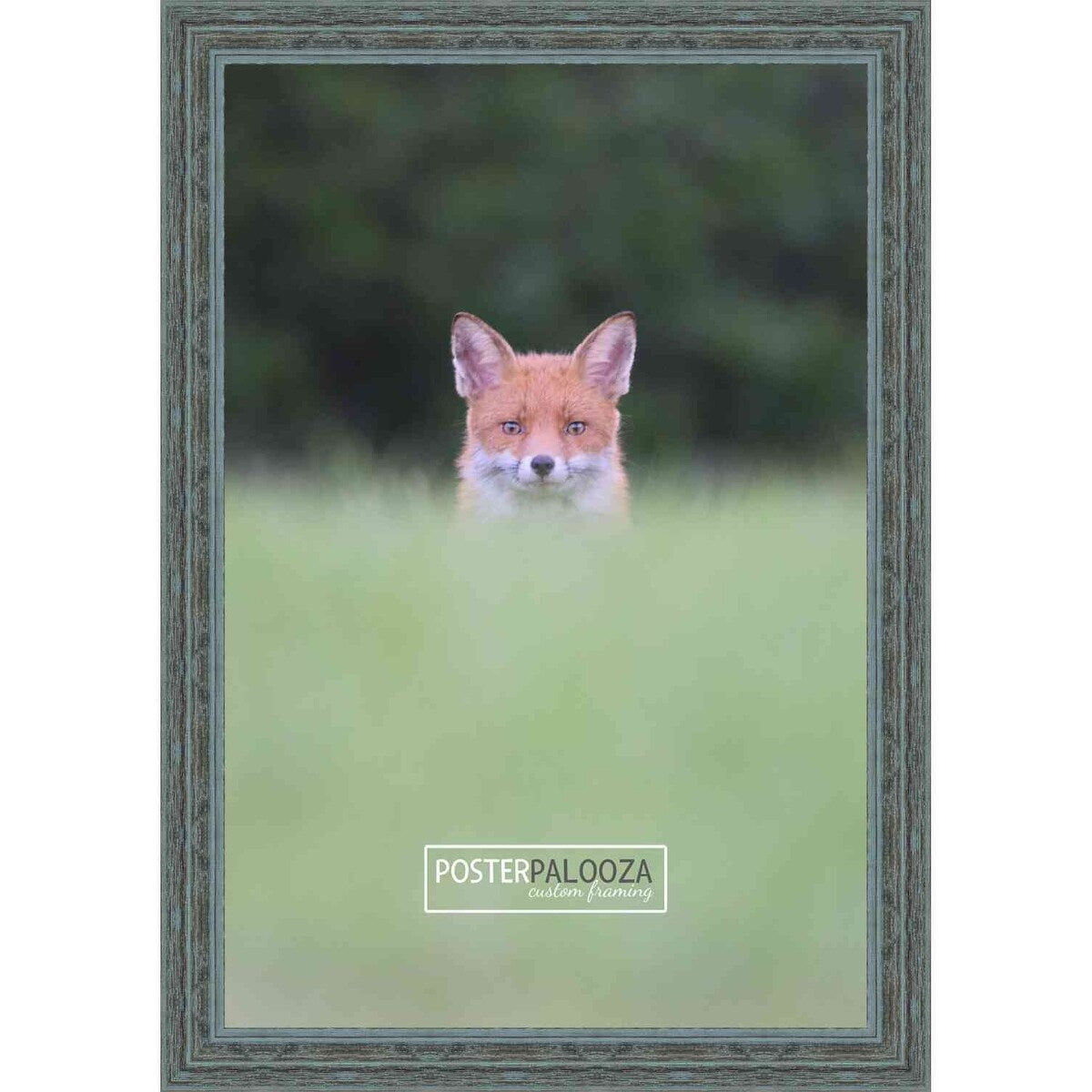 22x34 Rustic Wood Tone Complete Wood Picture Frame with UV Acrylic, Foam Board Backing, & Hardware