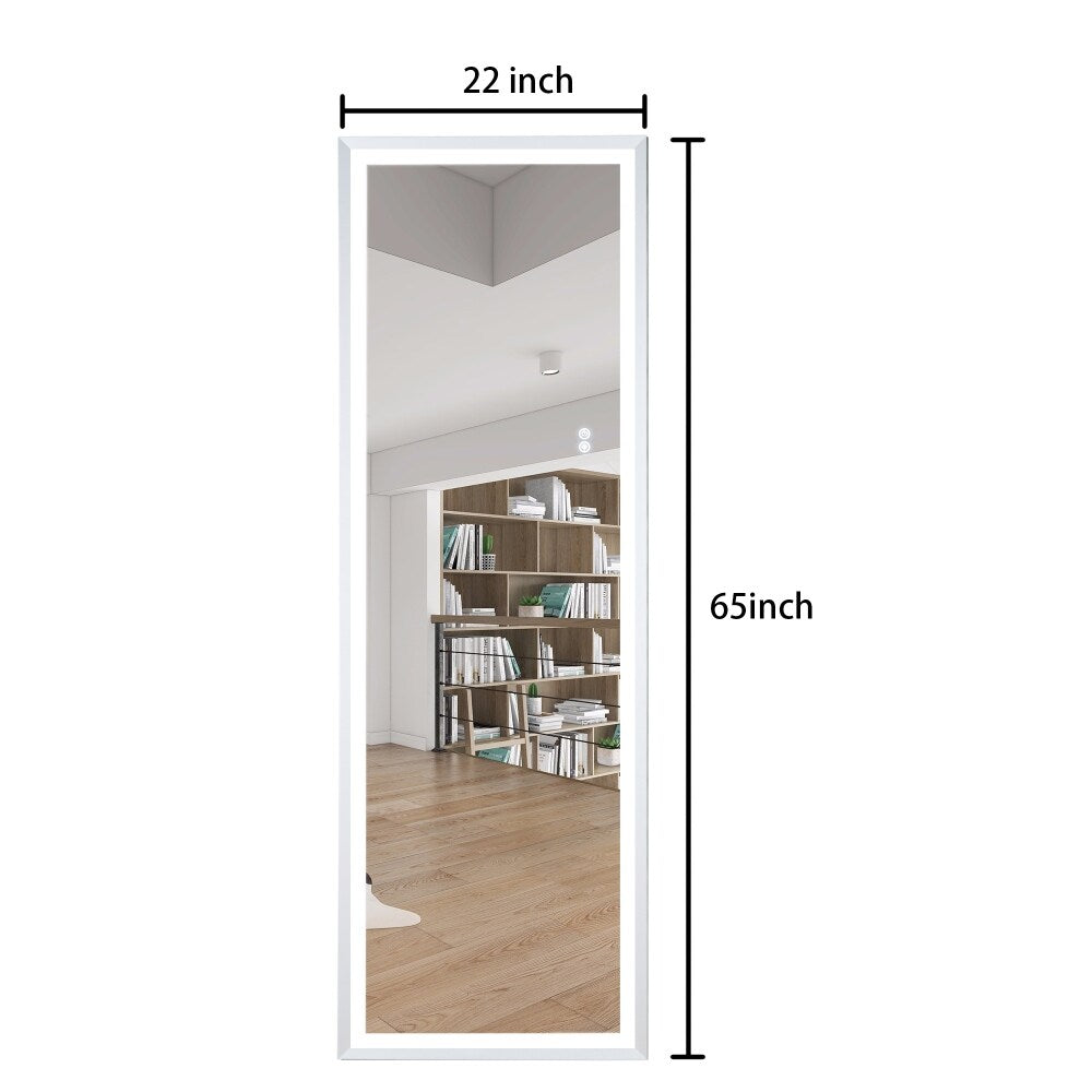 22x65 Inch LED Wall Mounted Anti-Fog adjustable Bathroom Vanity Mirror