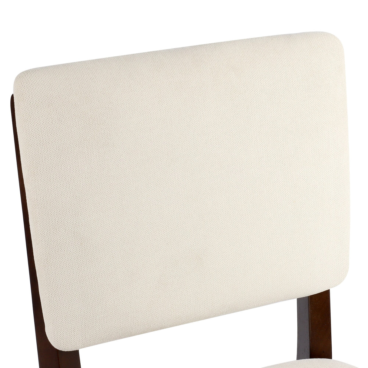 23 Inches Farmhouse Upholstered Counter Height Bar Stools with Back Set of 2