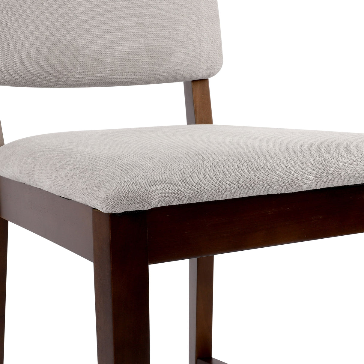 23 Inches Farmhouse Upholstered Counter Height Bar Stools with Back Set of 2