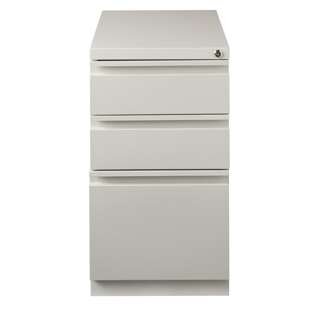 Hirsh 23-inch Gray Mobile Pedestal Box/ Box/ File with Full Width Pulls