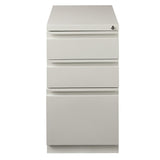 Hirsh 23-inch Gray Mobile Pedestal Box/ Box/ File with Full Width Pulls