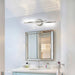 23.6-in 2-Light Minimalist Linear LED Vanity Light