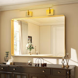 23.6 in. Modern Aluminum Linear Cylinder Strip Wall Light Dimmable Integrated LED Bathroom Vanity Light