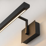 23.6 in. Modern Aluminum Linear Cylinder Strip Wall Light Dimmable Integrated LED Bathroom Vanity Light