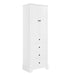 23.6 in. W x 15.7 in. D x 68.1 in. H Linen Cabinet with 2 Doors and 4 Drawers