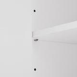 23.6 in. W x 15.7 in. D x 68.1 in. H Linen Cabinet with 2 Doors and 4 Drawers