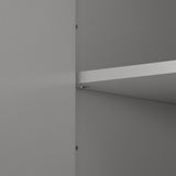 23.6 in. W x 15.7 in. D x 68.1 in. H Linen Cabinet with 2 Doors and 4 Drawers