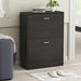 23.6"W Trendy Shoe Storage Cabinet with 2 Large Fold-Out Drawers