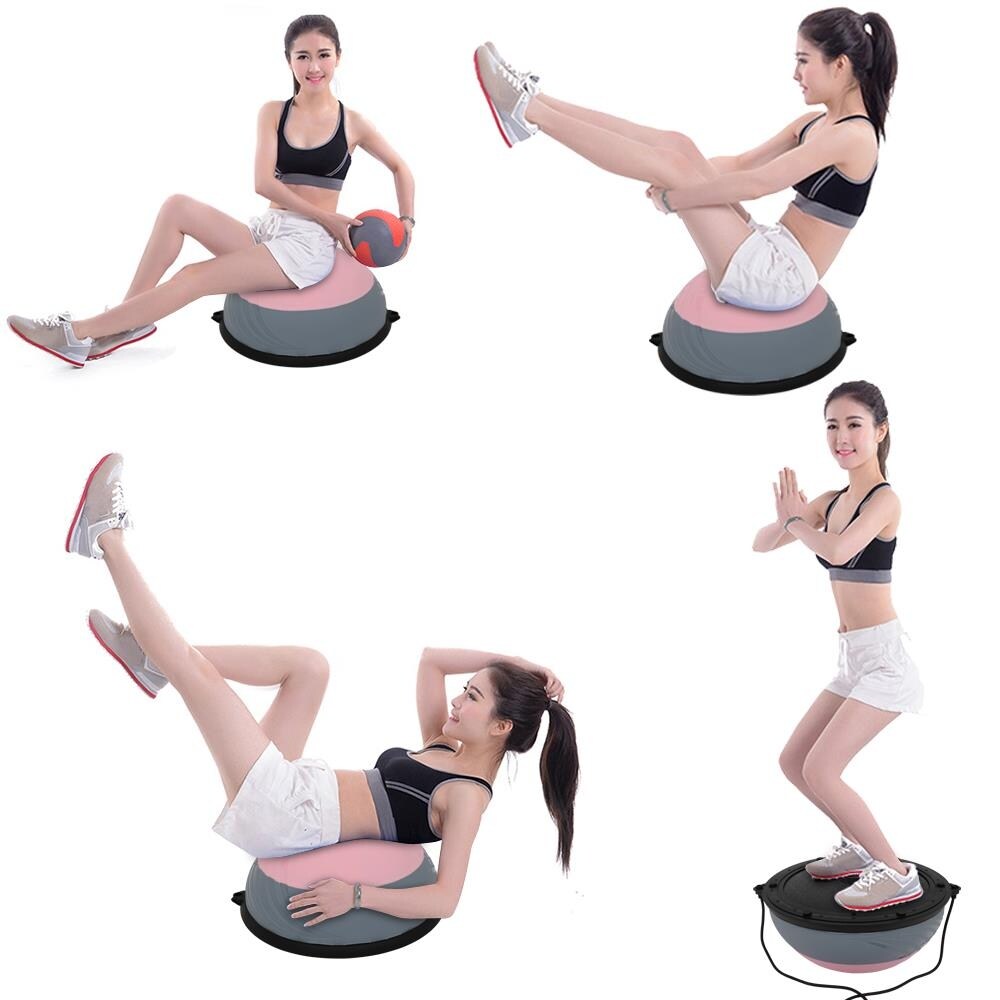 23" Fitness Yoga Stability Balance Trainer Ball ,440lbs Weight Capacity