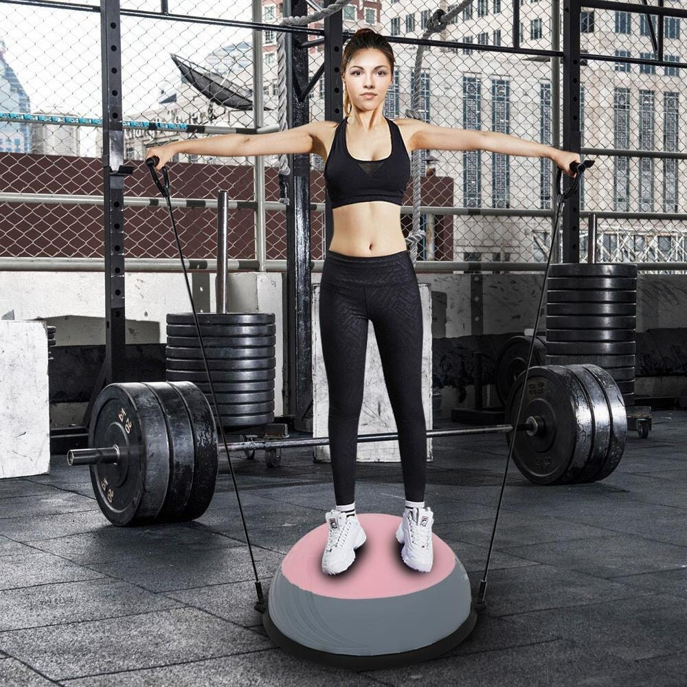 23" Fitness Yoga Stability Balance Trainer Ball ,440lbs Weight Capacity