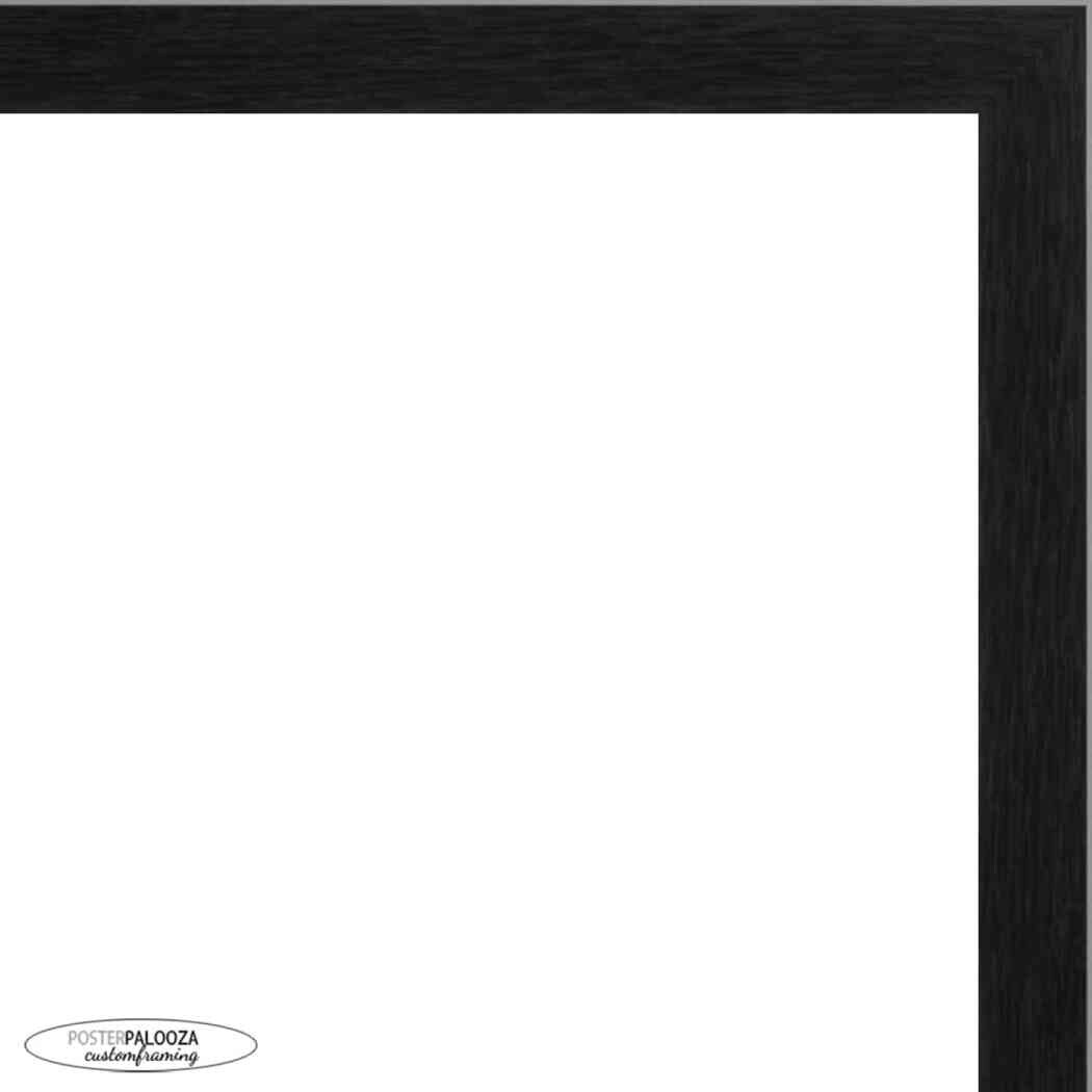 23x15 Traditional Black Complete Wood Picture Frame with UV Acrylic, Foam Board Backing, & Hardware