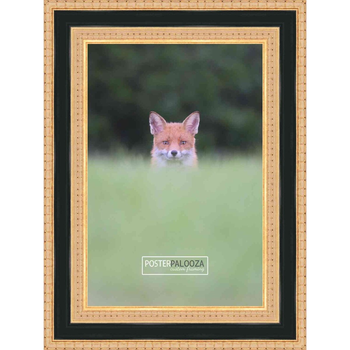 23x16 Traditional Gold Complete Wood Picture Frame with UV Acrylic, Foam Board Backing, & Hardware