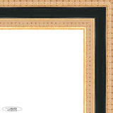 23x16 Traditional Gold Complete Wood Picture Frame with UV Acrylic, Foam Board Backing, & Hardware