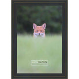 23x17 Contemporary Black Wood Picture Frame - UV Acrylic, Foam Board Backing, & Hanging Hardware Included!