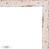 23x17 Shabby Chic / Farmhouse White Wood Picture Frame - UV Acrylic, Foam Board Backing, & Hanging Hardware 17" x 23"