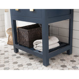 Viola 24-inch MDF 1-drawer Single Bowl Ceramic Top Vanity
