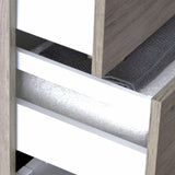 24" Modern Bathroom Vanity Dakota Set | Chicago Oak Wood | 24 x 24 x 18" Cabinet + Sink