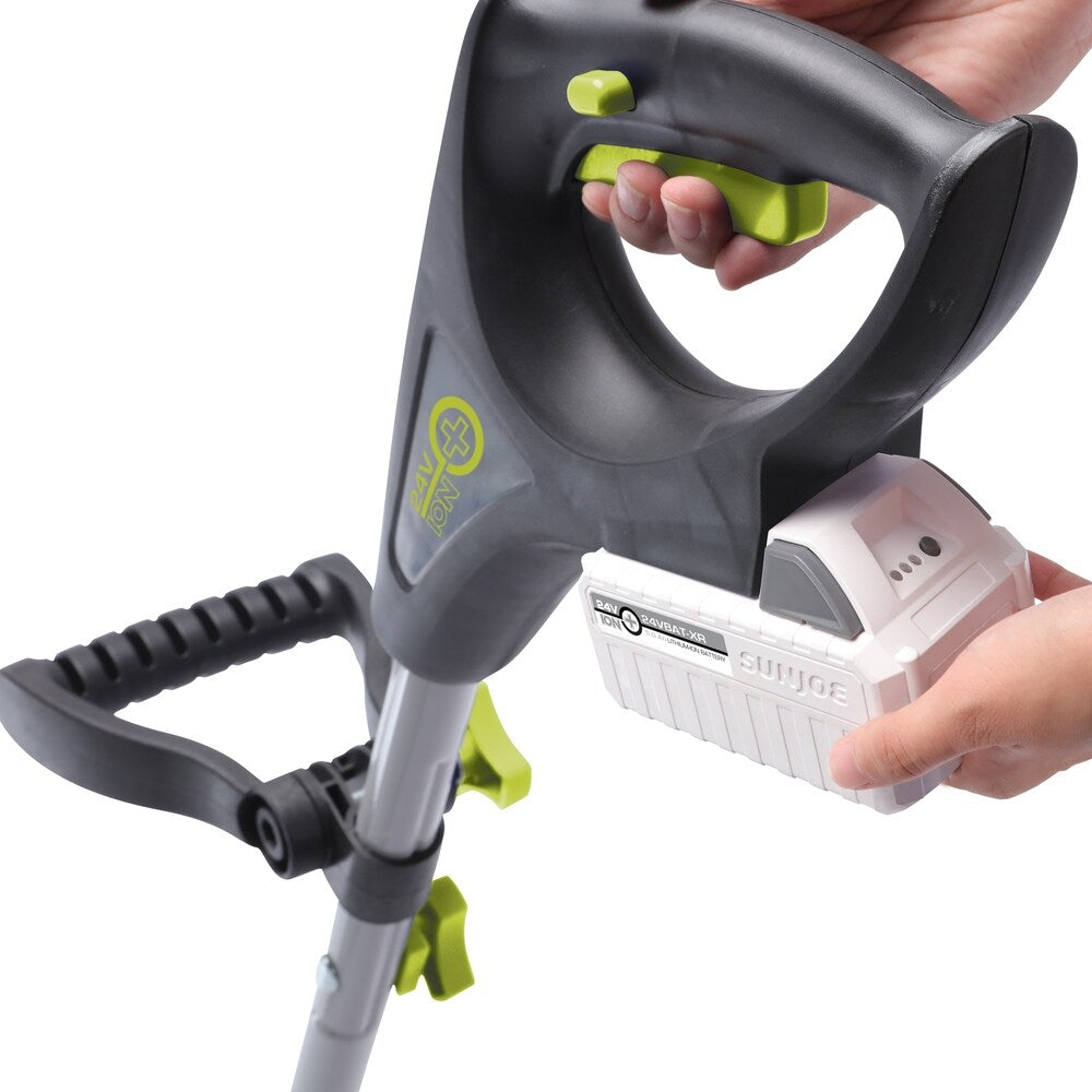 Snow Joe 24V-SS10-XR-SJG 24V 10 In 5 Ah Cordless Snow Shovel