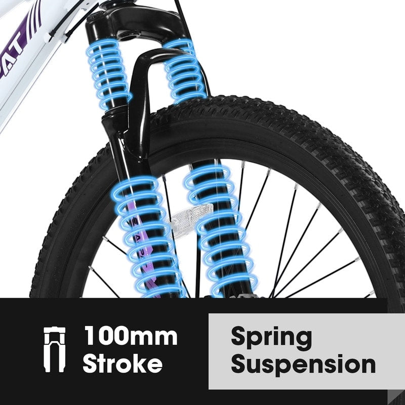 24 inch Mountain Bike with Dual Disc Brakes