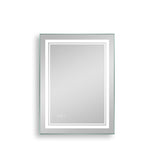 24" x 32" Rectangular Touch Switch Wall Mounted LED Bathroom Mirror