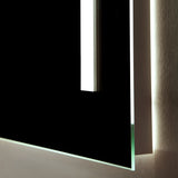 24 x 32 Inch LED Bathroom Mirror with Light, Dimmable Anti-Fog Wall Mounted Vanity Mirror - 32x24 inches