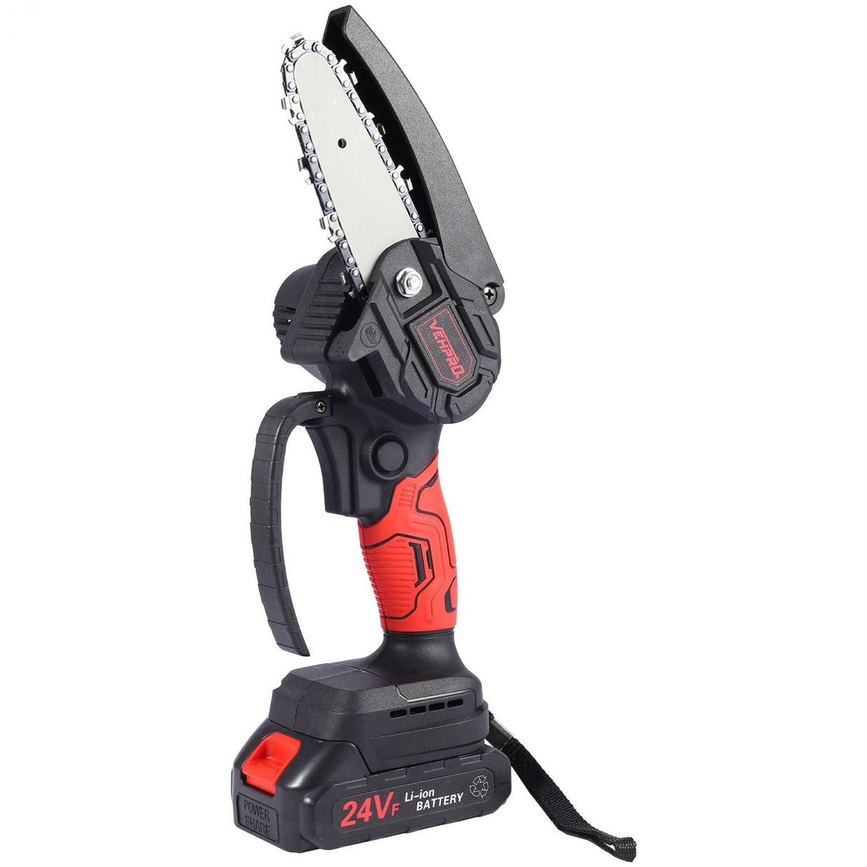 24V Electric Cordless Saw Woodworking Electric Chain Saw Wood Cutter - N/A