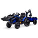 24V Electric Excavator with Trailer and Shovel Bucket