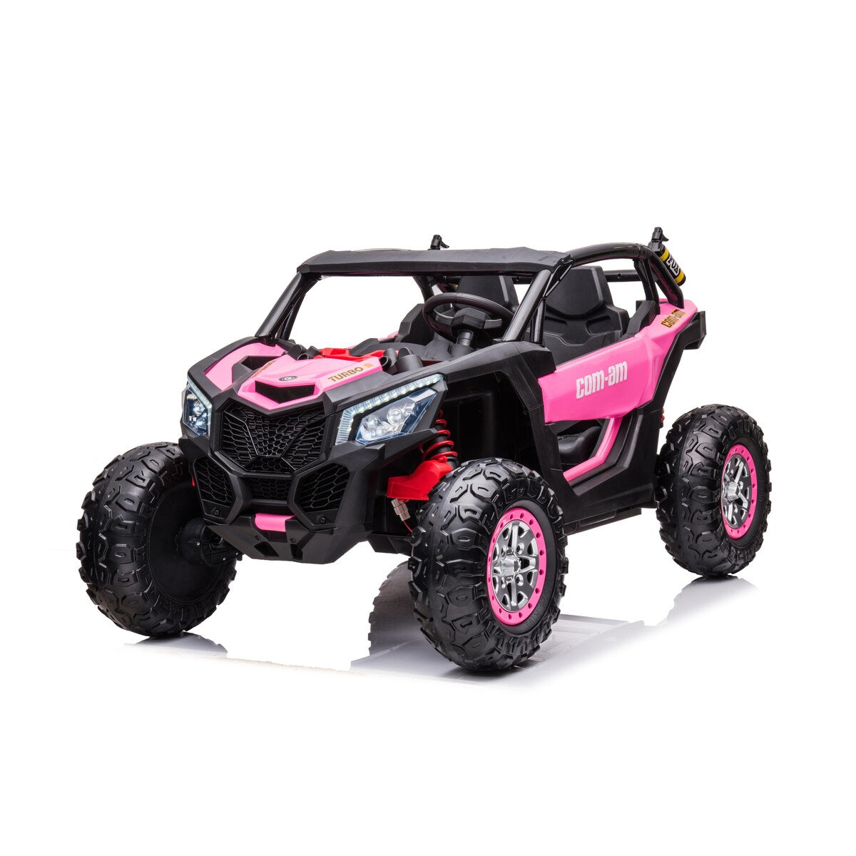 24V New UTV 2 Seater Ride on Pink